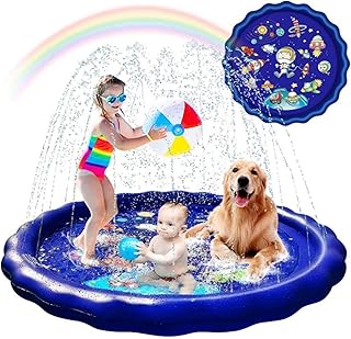 Coussin d'arrosage d'eau mother anna pour tout-petits 68 pouces, jouets d'été en plein