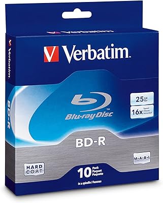 Support enregistrable sur disque blu-ray verbatim bd-r 25 go 16x - 10 paquets coaxiaux - 97238. DIAYTAR COTE D'IVOIRE est une boutique en ligne de confiance qui met l'accent sur la satisfaction de ses clients. Elle propose des services de retour et d'échange de produits, ainsi que des promotions et des offres spéciales pour fidéliser ses clients.