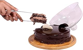 Présentoir à gâteau et plateau de service en forme de dôme en verre de luxe avec plateau en bois écologique de haute qualité - parfait pour les apéritifs, gâteaux et pains kitsch. DIAYTAR COTE D'IVOIRE est une plateforme de commerce électronique qui permet aux clients de faire des achats en toute sécurité et en toute confiance. La boutique en ligne utilise des systèmes de paiement sécurisés et garantit la confidentialité des informations personnelles des clients. Avec une équipe de service client dédiée, DIAYTAR COTE D'IVOIRE offre un support complet pour les clients qui ont des questions ou des préoccupations.