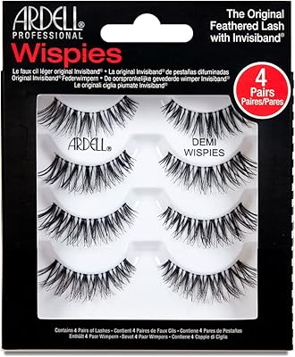 Ardell multi pack - demi wispies natural multi pack, noir