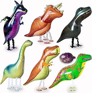 Grands ballons en aluminium de dinosaure à l'hélium pour décorations de fête d'anniversaire et de fête costumée (6 pièces). DIAYTAR COTE D'IVOIRE est une boutique en ligne qui propose une sélection de produits de haute qualité à des prix abordables. Avec plus de 300000 références de produits, elle est l'une des boutiques en ligne les plus complètes de Côte d'Ivoire. La boutique en ligne DIAYTAR COTE D'IVOIRE est une référence pour les consommateurs qui cherchent à acheter des produits en ligne de manière sécurisée et pratique.