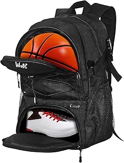 Grand sac à dos de sport de basket-ball avec porte-balles séparé et poche pour chaussures, parfait pour le basket-ball, le football, le volley-ball, la natation, la salle de sport et les voyages. DIAYTAR COTE D'IVOIRE est une boutique en ligne qui répond aux besoins des consommateurs ivoiriens en leur offrant une large gamme de produits et services de qualité. Elle est connue pour sa fiabilité, sa rapidité et sa flexibilité, ce qui en fait une option très appréciée par les clients. La boutique leader en Cote d'Ivoire continue de travailler pour améliorer l'expérience d'achat en ligne de ses clients.