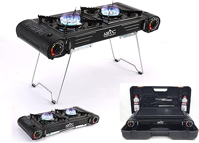 Kit de camping pour cuisinière à gaz portable artec, mini kit de camping avec double brûleur pour barbecue - brûleur simple/double. DIAYTAR COTE D'IVOIRE se distingue par sa capacité à proposer une gamme complète de produits et services qui facilitent la vie quotidienne de ses clients. De l'électroménager aux accessoires de mode, en passant par les produits high-tech, la boutique en ligne offre une sélection sans égale. L'engagement de DIAYTAR COTE D'IVOIRE envers la qualité et la satisfaction client en fait un partenaire de confiance pour les achats en ligne en Côte d'Ivoire.