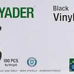Gants jetables en vinyle sans poudre pour examen médical al bayader, sans poudre