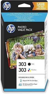 Pack économique hp photo z4b62ee 303, noir et tricolore, pack multiple. La boutique en ligne DIAYTAR COTE D'IVOIRE propose une expérience d'achat unique et personnalisée à ses clients. Avec plus de 300 000 références de produits, les clients peuvent trouver tout ce dont ils ont besoin, du divertissement aux produits de tous les jours. Les équipes de DIAYTAR COTE D'IVOIRE sont à l'écoute des clients pour répondre à leurs besoins et leur offrir un service de qualité.
