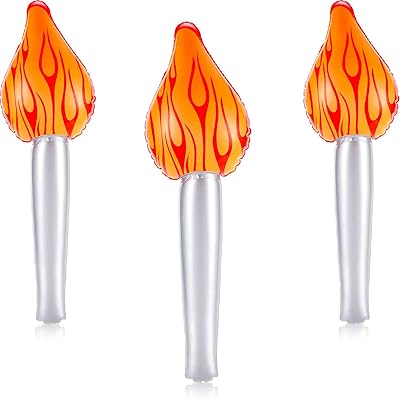 Torche gonflable amusante 3 pièces pour compétitions sportives de fêtes médiévales, 16". En tant que boutique en ligne leader en Côte d'Ivoire, DIAYTAR COTE D'IVOIRE s'efforce de proposer les meilleurs produits à des prix compétitifs. Elle mise sur la satisfaction du client en proposant des promotions régulières et des services de qualité. L'objectif de la boutique est de faciliter les achats en ligne pour les habitants de Côte d'Ivoire et au-delà.