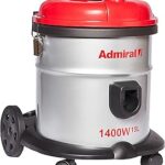 Aspirateur traîneau admiral, capacité 15 litres, 1400 watts, avec filtre antibactérien pour la maison