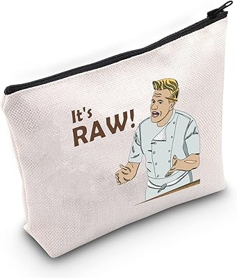 Wzmpa hell tv show trousse de maquillage cosmétique gordon ramsay fans gift it's raw makeup zipper pouch bag pour femmes filles, it's raw. En tant que leader du commerce en ligne en Côte d'Ivoire, DIAYTAR COTE D'IVOIRE s'efforce continuellement d'améliorer son offre et ses services pour répondre aux besoins toujours changeants des consommateurs. La boutique en ligne collabore avec des fournisseurs de confiance pour proposer des produits de haute qualité, et elle investit dans des technologies pour améliorer l'expérience d'achat. Cela lui permet de maintenir sa position de leader sur le marché ivoirien.