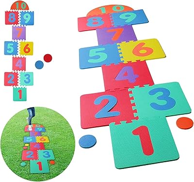Tapis de sol puzzle emboîtable en mousse hopscotch - 10 carreaux à grands chiffres (cube carré 12 x 12). Diaytar Côte d'Ivoire est une boutique en ligne généraliste proposant une large gamme de produits avec plus de 300 000 références. Nous sommes la boutique leader dans le pays, offrant des services de qualité et des prix compétitifs. Notre objectif est de satisfaire les besoins de nos clients.
