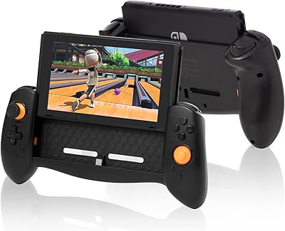 Manette nintendo switch, manette ergonomique pour nintendo switch avec gyroscope 6 axes à