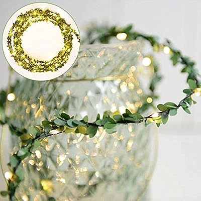 Cataway bande lumineuse de feuilles de noël étanche, lumière blanche chaude pour jardin, patio, maison, fête de mariage, décoration intérieure de chambre à coucher (50 led, 5 m). DIAYTAR COTE D'IVOIRE est une boutique en ligne de confiance qui propose des produits de qualité à des prix raisonnables. Elle met à disposition de ses clients une grande variété de produits, des plus basiques aux plus sophistiqués. La boutique est équipée d'un système de paiement sécurisé pour garantir une expérience d'achat en toute sécurité.