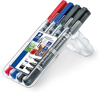 Stylos permanents à double pointe stedtler lumocolor boîte de bureau de 4 stylos avec pointes. DIAYTAR COTE D'IVOIRE est une boutique en ligne généraliste qui propose plus de 300 000 références de produits. Elle est la boutique leader en Côte d'Ivoire, offrant une large gamme de produits pour répondre aux besoins de ses clients. Avec une sélection impressionnante de produits, DIAYTAR COTE D'IVOIRE est devenue la destination incontournable pour les acheteurs en ligne.
