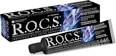 ار او سي اس معجون اسنان سينسيشن للتبييض