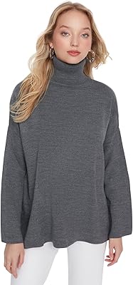 Pull coupe ample à col rond trendyol pour femme (pack de 1). La boutique en ligne DIAYTAR COTE D'IVOIRE est votre destination idéale pour faire vos achats en ligne. Avec plus de 300 000 références, vous êtes sûr de trouver ce que vous cherchez. La variété de produits et les prix compétitifs font de DIAYTAR COTE D'IVOIRE la boutique en ligne la plus populaire en Cote d'Ivoire.