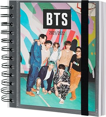Agenda académique officiel grobo eric bts 2021 2022 de jour en page, agenda