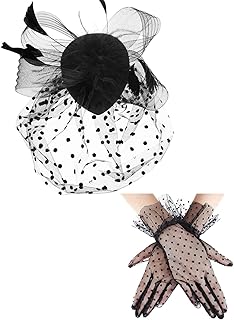 Chapeau bibi vintage des années 1950, chapeau de fête en maille fausse plume