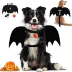 Lkex costume de chauve-souris pour chiens, costume d'halloween pour chiens de taille moyenne
