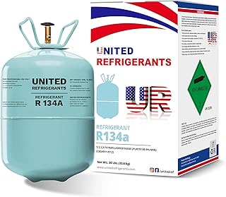 Cylindre jetable united freezers r134a, 13,6 kg