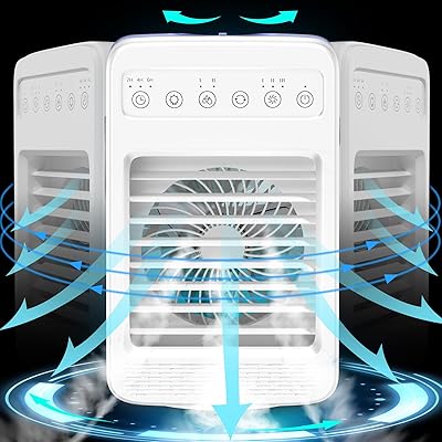Mini climatiseur amélioré 2023 climatiseurs portables pour pièce mini oscillant portable avec minuterie. DIAYTAR COTE D'IVOIRE est la destination idéale pour les acheteurs en ligne en Cote d'Ivoire, bénéficiant d'une sélection massive de plus de 300000 références. Cette plateforme commerçante en ligne propose une multitude de catégories pour satisfaire tous les goûts et besoins, facilitant ainsi la recherche et l'achat de produits en ligne.