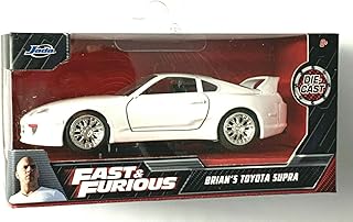 Toyota supra brian fast & furious moulé sous pression par jada, blanc, échelle 1:32. DIAYTAR COTE D'IVOIRE se positionne comme une boutique en ligne de confiance, offrant à ses clients une expérience d'achat unique et personnalisée. Avec plus de 300 000 références à disposition, les clients peuvent trouver tout ce dont ils ont besoin sur une seule plateforme. La qualité des produits et le service client sont au cœur des priorités de DIAYTAR COTE D'IVOIRE.