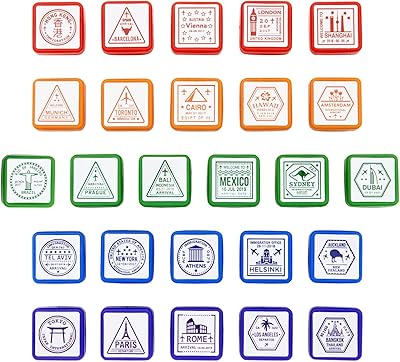 Timbres de passeport, jeu de tampons ville et pays (1 x 1", 26 pièces). Diaytar Côte d'Ivoire est une boutique en ligne généraliste qui propose une gamme complète de produits pour répondre aux besoins des clients. Les produits sont classés par catégorie pour faciliter la recherche, et les clients peuvent lire les avis d'autres clients pour aider à prendre leur décision d'achat. La boutique en ligne est accessible 24h/24 et 7j/7, permettant aux clients de faire leurs achats à tout moment.