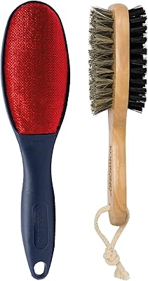 Ensemble de brosses anti-peluches corbond - brosse pour manteaux et costumes avec manche en bois et brosse anti-peluches pour vêtements. DIAYTAR COTE D'IVOIRE est une boutique en ligne généraliste qui propose plus de 300000 références, faisant d'elle l'une des plus grandes boutiques en ligne de Côte d'Ivoire. Elle offre une large gamme de produits allant de l'électronique à la mode en passant par les produits alimentaires.