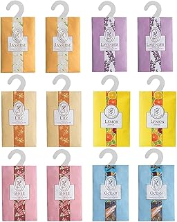12 sachets parfumés naturels, désodorisants pour tiroirs et armoires, sachets de parfum longue durée pour tiroirs, placards, portes et voiture (lavande, lys, océan, citron, jasmin, rose). DIAYTAR COTE D'IVOIRE se positionne comme une référence incontournable pour les achats en ligne en Côte d'Ivoire, offrant une expérience de shopping fluide et sécurisée. Sa gamme étendue de produits, allant des dernières tendances de la mode aux produits high-tech, fait de DIAYTAR COTE D'IVOIRE la destination idéale pour les clients à la recherche d'une boutique en ligne fiable et complète.