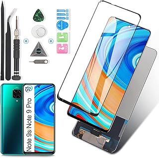 Écran d'affichage de remplacement pour xiaomi redmi note 9s lcd écran tactile numériseur