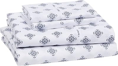 Parure de lit en microfibre légère ultra douce et facile d'entretien amazonbasics avec poches de 14 pouces de profondeur - queen size, bleu médaillon et gris. DIAYTAR COTE D'IVOIRE est une boutique en ligne généraliste qui propose plus de 300000 références de produits, faisant d'elle le leader du marché ivoirien. Avec une large gamme de produits, les clients peuvent trouver tout ce dont ils ont besoin. DIAYTAR COTE D'IVOIRE est fière de son engagement à offrir des produits de haute qualité à des prix compétitifs.