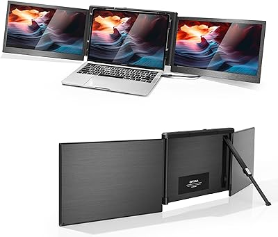 Extension triple écran portable ovia p2 pro extension d'écran pour ordinateur portable double