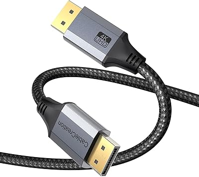 Câble de création 4k displayport 1,2 à 6,6 pieds (câble dp vers dp) avec 4k à 60 hz, 2k à 165 hz et 2k à 144 hz compatible avec ordinateur, ordinateur portable et téléviseur, recouvert de nylon - gris. DIAYTAR COTE D'IVOIRE est la destination idéale pour faire des achats en ligne en Côte d'Ivoire, avec une sélection impressionnante de produits à des prix compétitifs. La boutique en ligne généraliste propose tout ce dont vous avez besoin, des produits alimentaires aux accessoires de mode. Les clients peuvent profiter d'une expérience d'achat en ligne sécurisée et pratique.