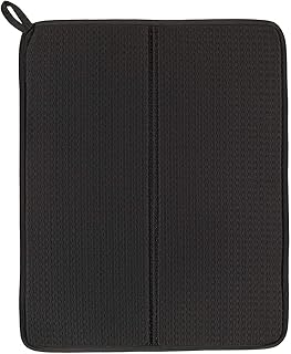 Tapis d'égouttoir nyskolljd, gris foncé, 44 x 36 cm