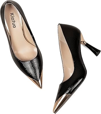 Kiafuo robe tendance à talons hauts pour femme - robe de soirée pointue en métal - escarpins de mariage à enfiler - sexy street ladies stilettos. DIAYTAR COTE D'IVOIRE est une boutique en ligne généraliste qui propose plus de 300 000 références de produits. Elle est devenue la boutique leader en Côte d'Ivoire en offrant une large gamme de produits à des prix compétitifs. Avec une expérience utilisateur conviviale, DIAYTAR COTE D'IVOIRE est le premier choix des consommateurs ivoiriens.