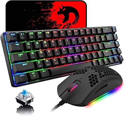 Clavier de jeu mécanique à commutateur bleu 60% 68 touches type. DIAYTAR COTE D'IVOIRE est la référence pour les achats en ligne en Côte d'Ivoire, avec une offre diversifiée et des prix compétitifs. La boutique propose des produits allant de l'électronique aux vêtements en passant par les accessoires de maison. Elle garantit une livraison rapide et fiable.