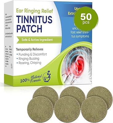 Patchs de soulagement des acouphènes, soulagement des acouphènes de l'oreille annulaire, formule naturelle