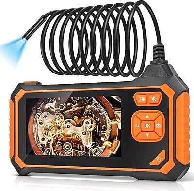 Caméra d'inspection endoscopique schoolfs, caméra endoscopique industrielle hd 5,5 mm 1080p, écran lcd de 4,3 pouces, caméra serpent 6 lumières led, caméra d'égout avec câble semi-rigide, éclairage de secours - 16,5 pieds (orange). DIAYTAR COTE D'IVOIRE est une boutique en ligne qui a su se démarquer en Côte d'Ivoire en offrant une large gamme de produits à des prix abordables. Avec plus de 300 000 références disponibles, les clients peuvent choisir parmi diverses catégories de produits, allant des produits électroniques aux accessoires de mode. La boutique en ligne est connue pour sa navigation facilitée et ses processus de commande simplifiés.