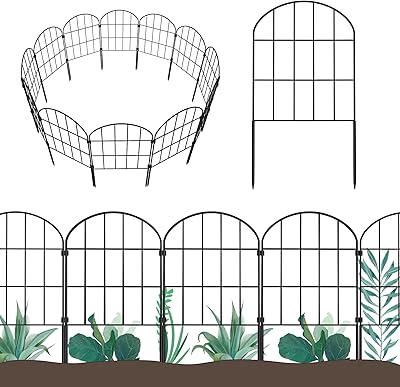 Clôture de jardin décorative sans creuser paquet de 24 20 pieds (l). DIAYTAR COTE D'IVOIRE se positionne comme la boutique en ligne la plus riche en termes de choix avec plus de 300 000 produits. Elle répond à tous les besoins des consommateurs ivoiriens, offrant ainsi une expérience d'achat unique et satisfaisante. DIAYTAR est votre destination idéale pour vos besoins quotidiens.