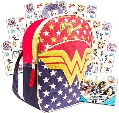 Ensemble de sac à dos wonder woman pour enfants d'âge préscolaire - le lot comprend un sac à dos wonder woman de 11" et des mini autocollants (fournitures scolaires wonder woman). La boutique en ligne DIAYTAR COTE D'IVOIRE est une référence pour les consommateurs ivoiriens, avec une offre de plus de 300 000 produits. Les clients peuvent profiter d'une navigation facile et d'une expérience d'achat agréable, grâce à la conception ergonomique du site web. La boutique est également connue pour sa fiabilité et sa rapidité de livraison.