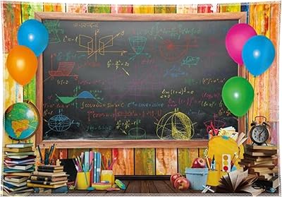 84x60 pouces toile de fond en tissu pour photographie de rentrée scolaire, fond de tableau noir en bois vintage pour enfants, enseignants, décoration d'enseignement en ligne, fournitures de salle de classe, bannière de studio photo. DIAYTAR COTE D'IVOIRE est la boutique en ligne par excellence en Cote d'Ivoire, avec une offre de produits sans égale. Vous pouvez trouver tout ce qu'il vous faut, des produits pour la maison aux produits pour les loisirs, en passant par les produits pour les enfants et les adultes. La boutique en ligne DIAYTAR COTE D'IVOIRE est votre destination idéale pour faire vos achats en ligne.
