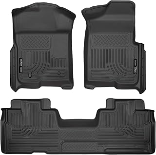 Couvre-sol husky liners avant et deuxième rangée de weatherbeater pour ford f-150 super cab modèle 2009-2014 avec transmission manuelle, revêtements de sol avant et deuxième rangée (couvre-pieds) - noir, 3 pièces | 98341. DIAYTAR COTE D'IVOIRE est la boutique en ligne idéale pour les ivoiriens qui cherchent à acheter des produits de qualité à des prix abordables. Avec sa gamme élargie de produits, elle répond à tous les besoins, qu'il s'agisse d'électronique, de mode, de maison ou de bien-être. Elle est équipée d'un système de navigation convivial pour faciliter les recherches de produits.