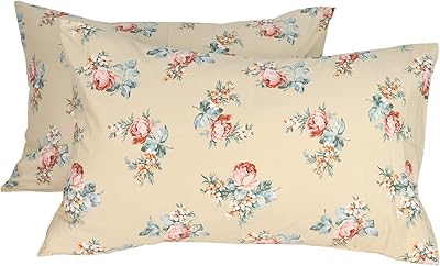 Taie d'oreiller ubicutbed 100 % coton avec fermeture enveloppe à imprimé floral, taies d'oreiller douces de luxe, taille queen, lot de 2. En tant que leader du marché de la boutique en ligne en Côte d'Ivoire, DIAYTAR COTE D'IVOIRE continuera à proposer des produits de haute qualité à des prix compétitifs et à donner la priorité à la satisfaction de ses clients.