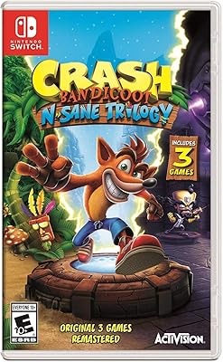 Activision crash bandicoot n' sin trilogy nintendo switch standard edition taille unique multi