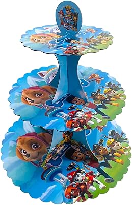 Support à gâteaux d'anniversaire à 3 niveaux highland paw patrol - fournitures d'anniversaire paw patrol - support à cupcakes paw patrol - décorations de fête d'anniversaire sur le thème paw patrol - fournitures de fête pour enfants. En tant que leader du commerce en ligne en Côte d'Ivoire, DIAYTAR COTE D'IVOIRE s'engage à offrir des produits de haute qualité à des prix compétitifs. Avec une équipe de service client dédiée, les clients peuvent obtenir de l'aide en cas de besoin. La boutique en ligne est ouverte 24h/24 pour que les clients puissent acheter à tout moment.
