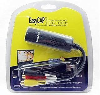 Enregistreur audio-vidéo av universel usb 2.0 easycap dc60 tv dvd vhs