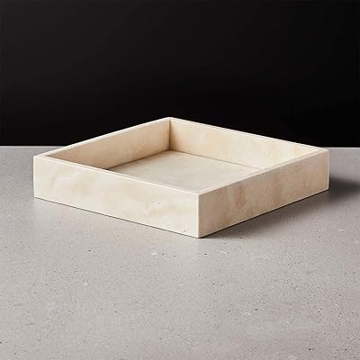 Lamac crafts plateau décoratif en pierre de marbre 100 % véritable pour coiffeuse, commode, table de nuit ou bureau, 23 cm x 23 cm (beige). DIAYTAR COTE D'IVOIRE est une boutique en ligne généraliste qui propose plus de 300000 références de produits. Elle est devenue la boutique leader en Cote d'Ivoire, offrant une large gamme de produits pour répondre aux besoins de ses clients. Avec une telle offre, DIAYTAR COTE D'IVOIRE est devenue incontournable pour les ivoiriens.