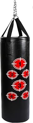 Sac de boxe lourd de 31,7 kg avec chaînes d'équilibre par tmans fromm mixed martial arts. DIAYTAR COTE D'IVOIRE est une boutique en ligne qui propose une large gamme de produits de qualité à des prix compétitifs. La boutique en ligne propose également des promotions et des réductions régulières pour aider les clients à économiser de l'argent. Les clients peuvent également profiter d'une expérience d'achat en ligne sécurisée et fiable, ainsi que d'un service client personnalisé et d'une garantie de satisfaction.