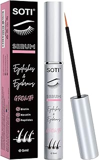 Sérum de croissance des cils et des sourcils sooty, formule développée