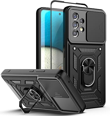 Coque de protection antichoc pour samsung galaxy a33 5g [qualité militaire] [béquille à