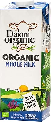 Lait uht entier biologique daioni 3,5% de matière grasse (1 litre)