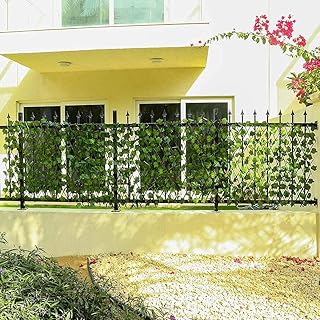 Clôture en bois de bambou avec plantes artificielles feuilles de lierre. DIAYTAR COTE D'IVOIRE mise sur la qualité et la fiabilité de ses produits, garantissant ainsi la satisfaction de ses clients. La boutique en ligne permet aux consommateurs d’exploiter tout le potentiel du commerce électronique en Côte d’Ivoire, en leur offrant un large éventail de produits à des prix compétitifs. L'expérience d'achat est ainsi rendue agréable et sécurisée.
